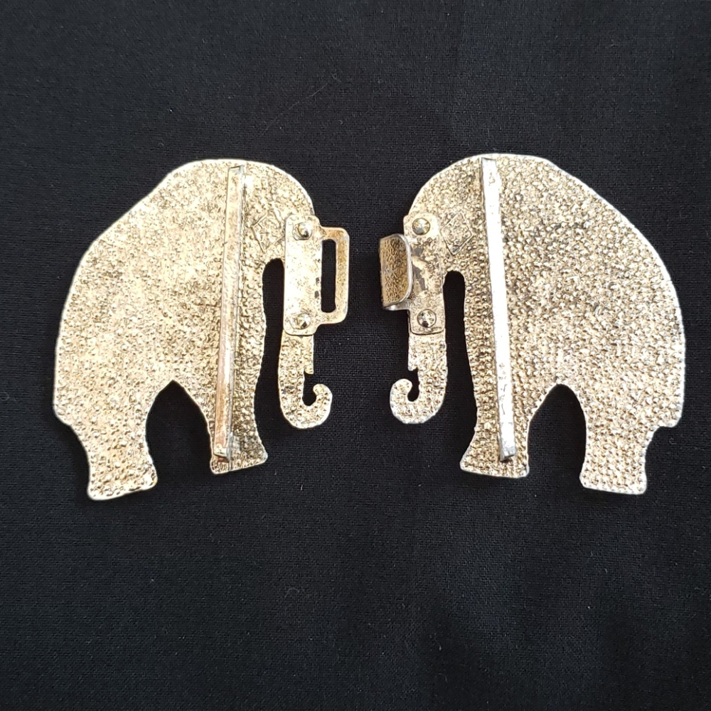 Vintage Metal Hook-clasp Belt Buckle - Picture 4 of 5